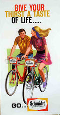 SchmidtsBicycle Vintage Advert A4 Photo Print