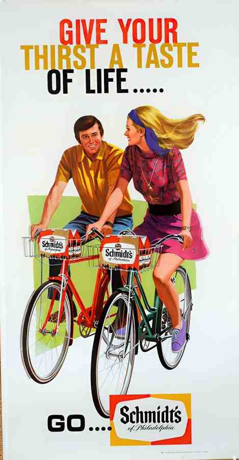 SchmidtsBicycle Vintage Advert A4 Photo Print