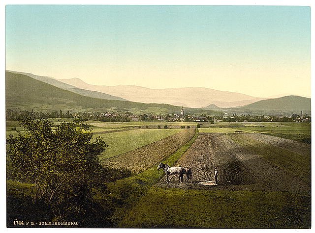 Schmiedeberg  Riesengebirge Vintage A4 Photo Print