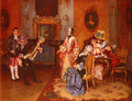 Schmutzler Leopold The Suitor Art A4 Photo Print