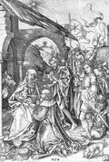 Schongauer Martin Adoration Of The Magi  A4 Photo Print