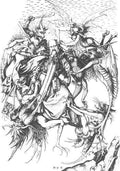 Schongauer Martin Temptaion Of St Anthony  A4 Photo Print