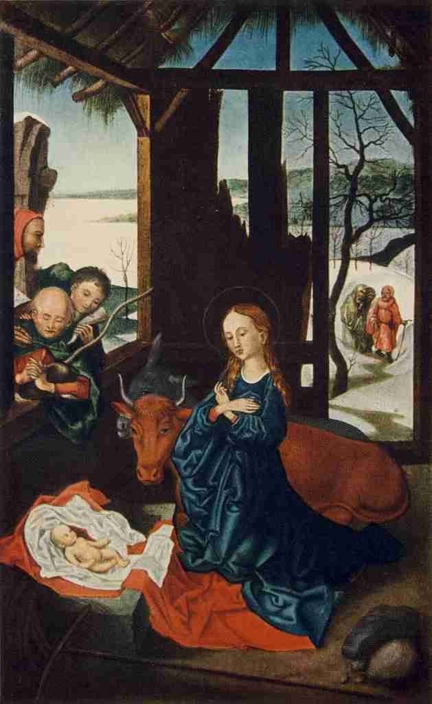 Schongauer Martin c1448 1491 Birth of Christ A4 Photo Print