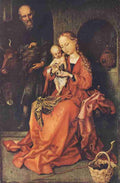 Schongauer Martin c1448 1491 The Holy Family c1485 A4 Photo Print