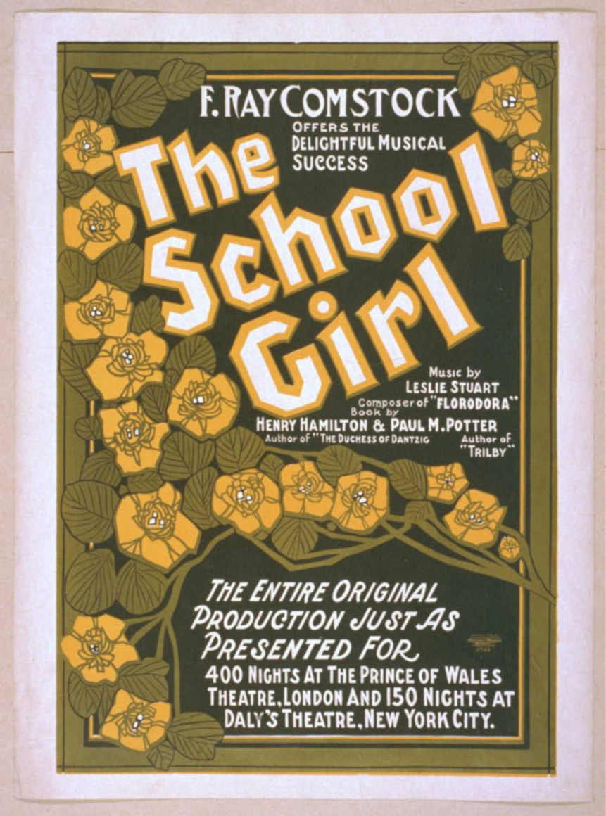 Schoolgirl Comstock Poster Vintage Retro Advert Poster A4 Photo Print