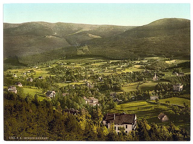 Schreiberhau Riesengebirge Vintage A4 Photo Print