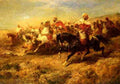 Schreyer Adolf Arabian Horsemen A4 Photo Print