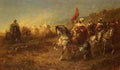 Schreyer Adolf The Ambush A4 Photo Print