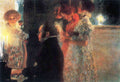 Schubert At The Piano Klimt A4 Photo Print