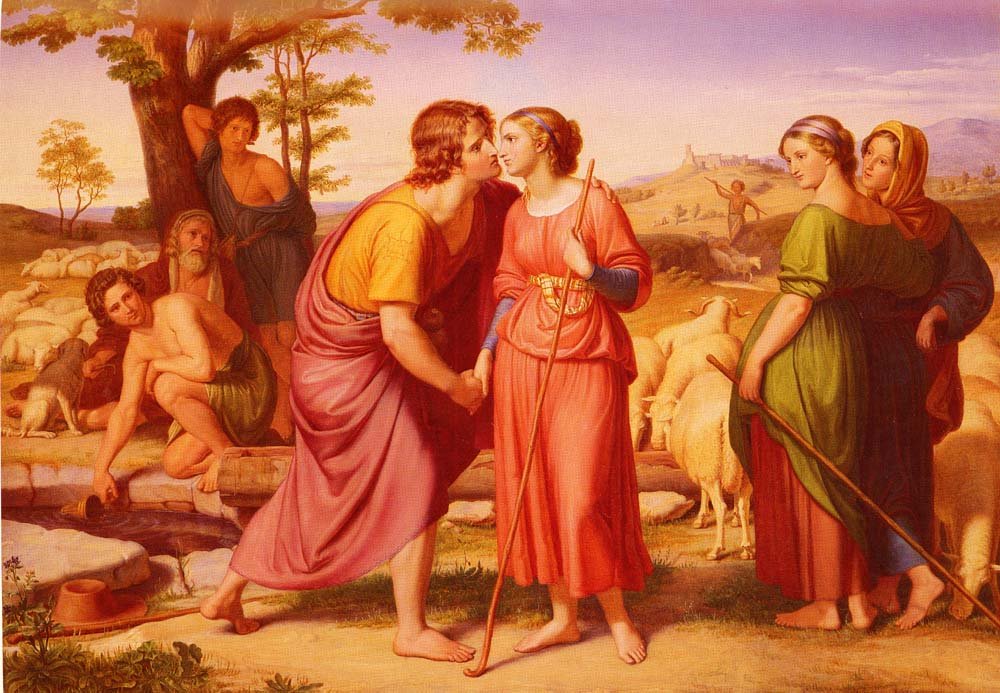 Schubert Franz August Jacob An Rachel At The Well Art A4 Photo Print