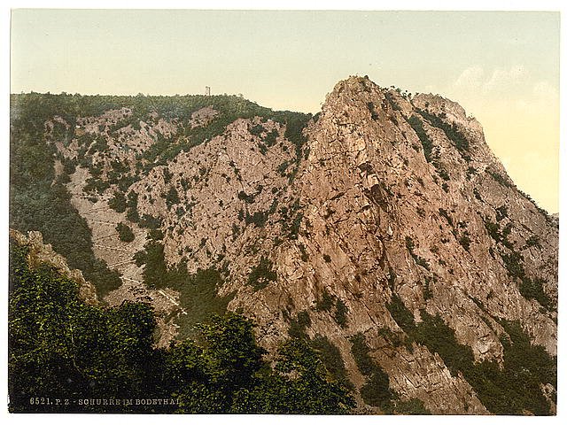 Schurre Bodethal Hartz Vintage A4 Photo Print