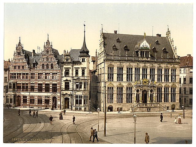 Schutting Bremen Vintage A4 Photo Print