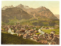 Schwanden Glarus Vintage A4 Photo Print