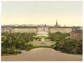 Schwarzenberg Place Vienna Vintage A4 Photo Print