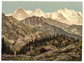 Schynige Platte II Bernese Oberland Vintage A4 Photo Print