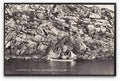 Scilly Isles Sailing Boat Landing At Round Island People Climb Steps Vintage A4 Photo Print