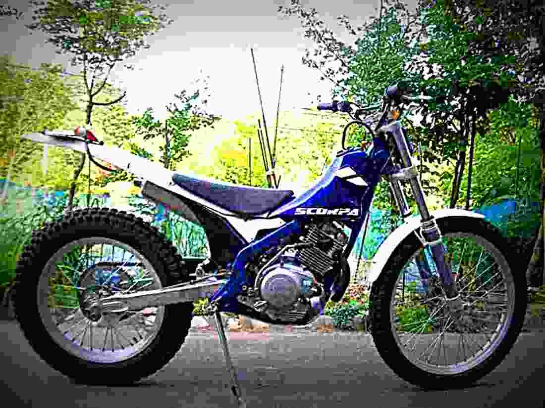 Scorpa TY S 125F TY S 125F 2 motorbike A4 Photo Print