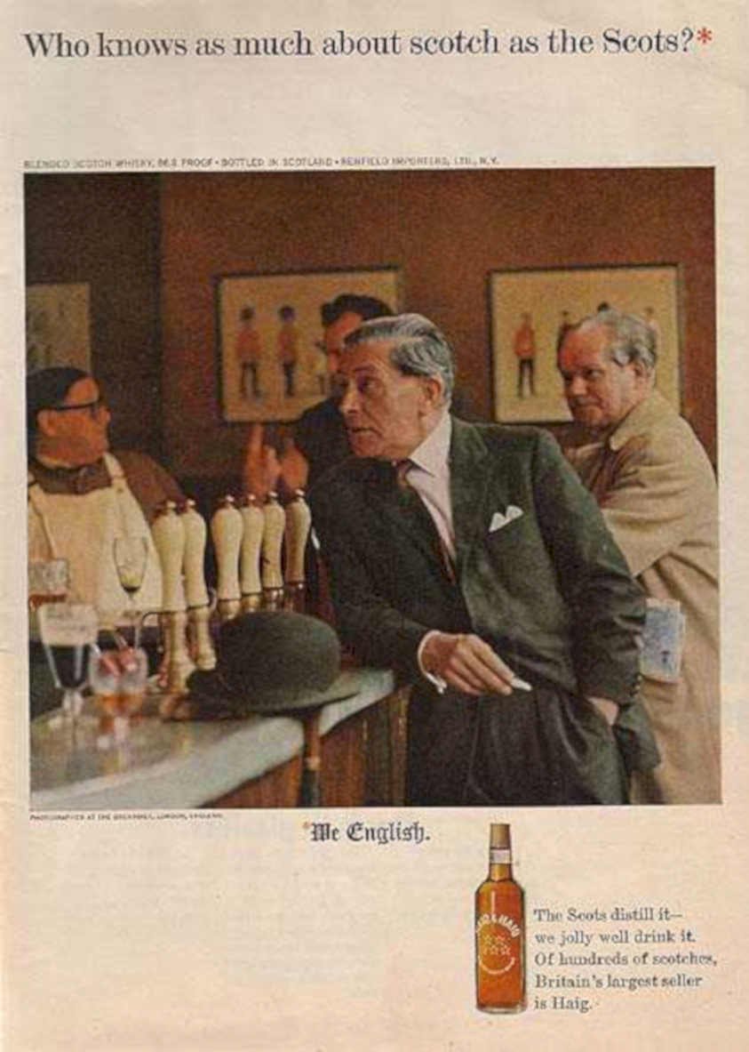 Scotch Scots Whisky Vintage Retro Advert Ads A4 Photo Print
