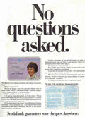 Scotiabank Cheque Card Vintage Retro Advert Ads A4 Photo Print