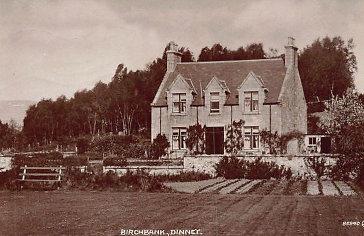 Scotland Aberdeenshire Dinnet Birchbank Vintage A4 Photo Print