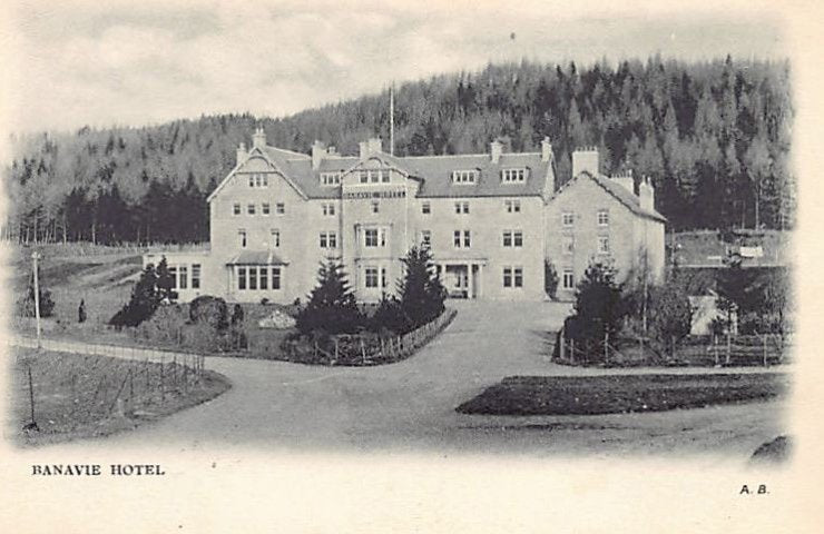 Scotland Argyllshire Banavie Hotel Vintage A4 Photo Print