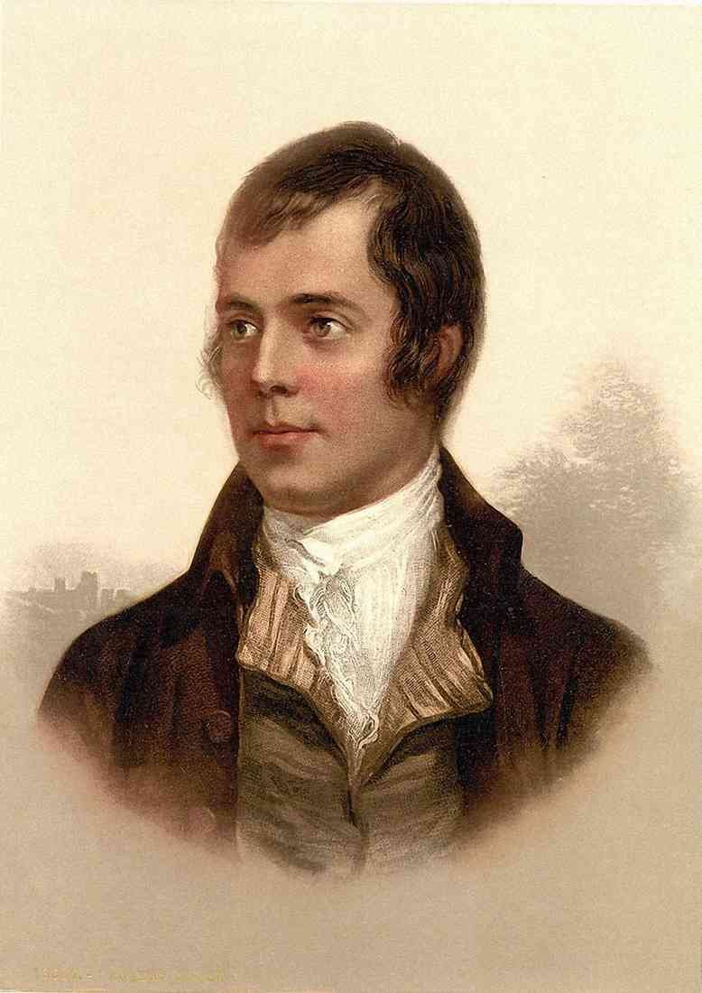 Scotland Ayrshire Ayr Robert Burns vintage old A4 Photo Print