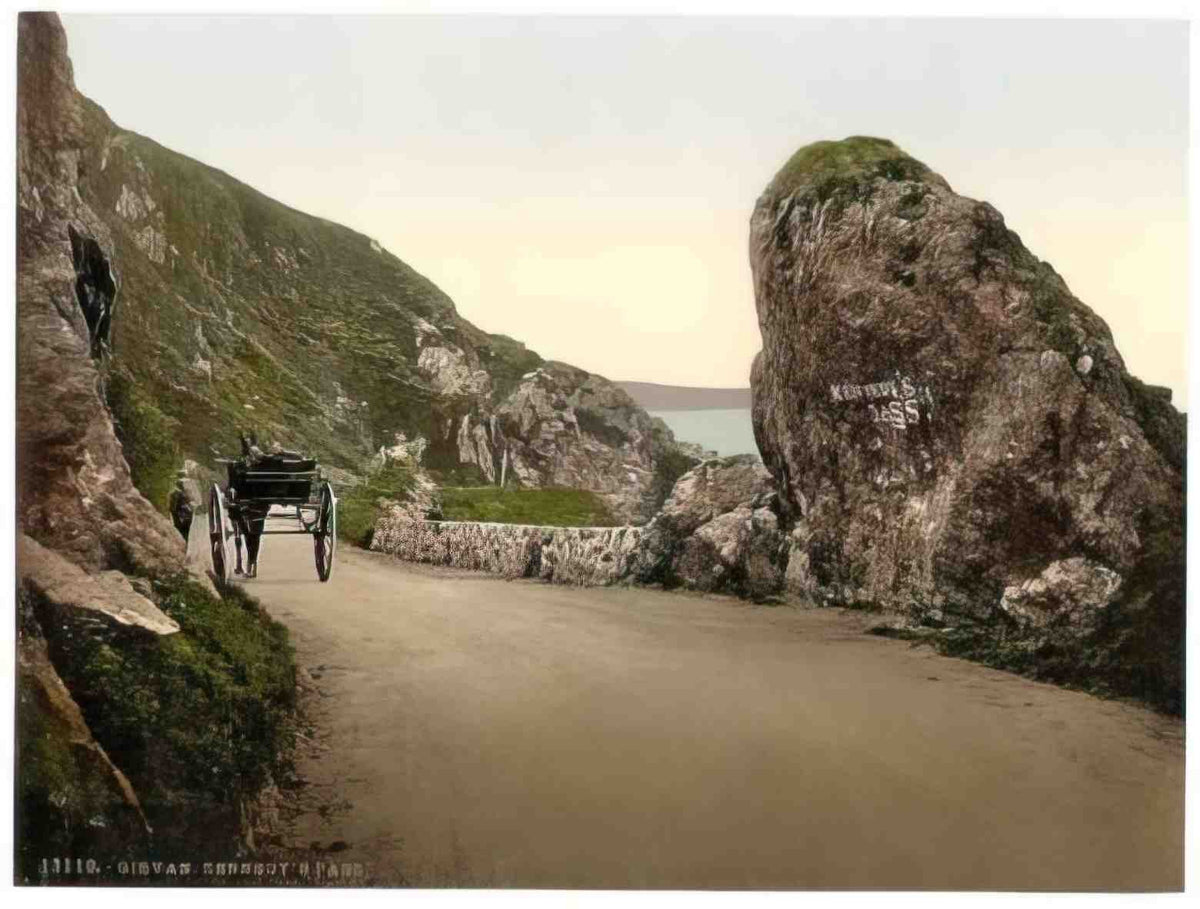 Scotland Ayrshire Girvan Kennedys Pass Vintage A4 Photo Print