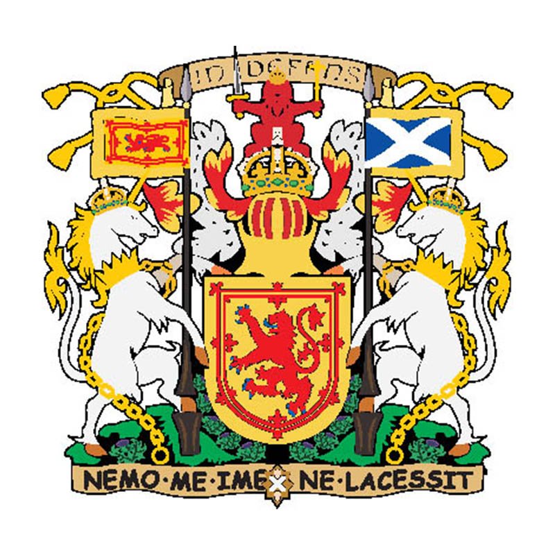 Scotland Coat Of Arms N4546 A4 Photo Print
