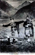 Scotland General Highland Dance Chillie Callum Vintage A4 Photo Print