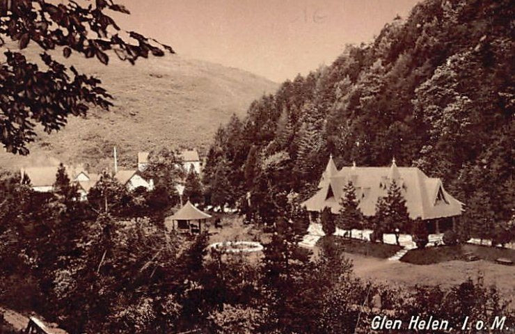 Scotland Glen Helen Vintage A4 Photo Print