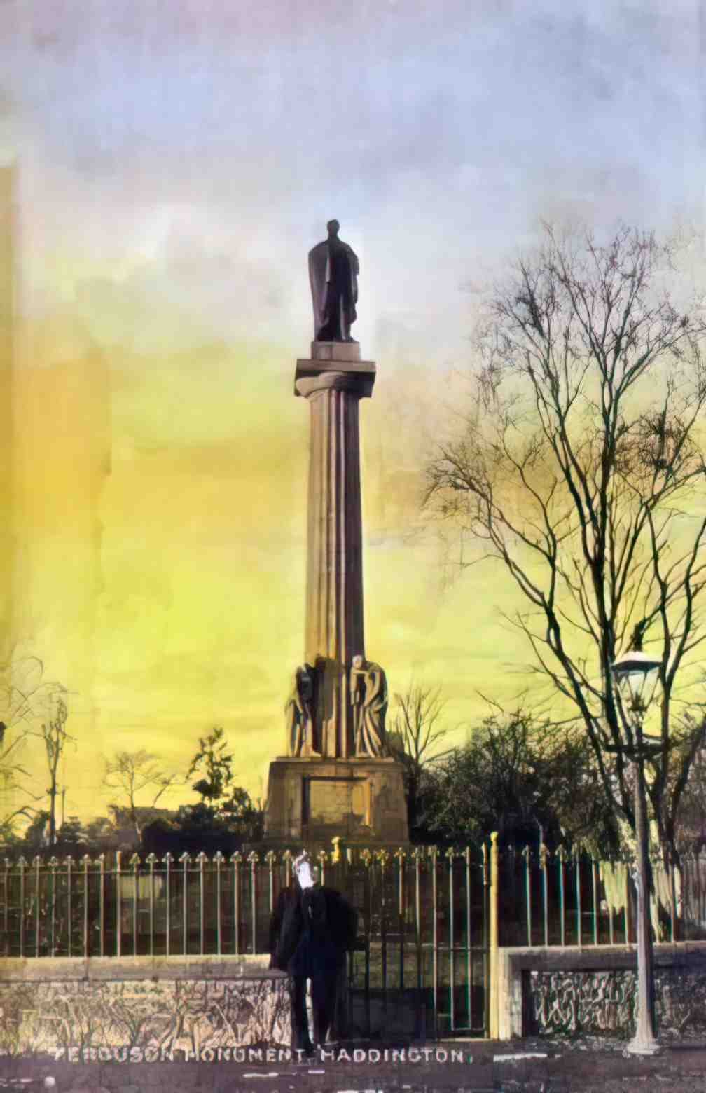 Scotland Haddingtonshire Haddington Ferguson Monument Vintage A4 Photo Print