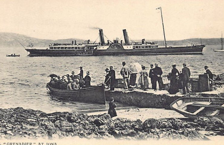 Scotland Iona Ss Grenadier Vintage A4 Photo Print