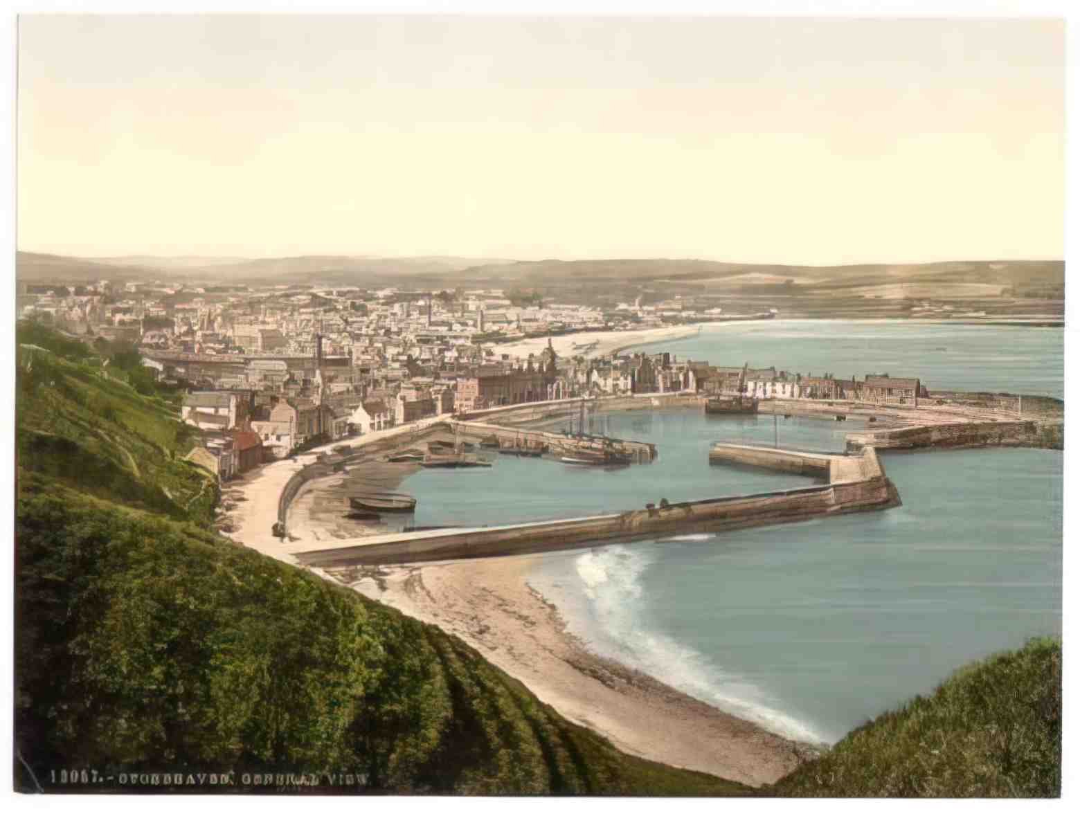 Scotland Kincardineshire Stonehaven General View Vintage A4 Photo Print