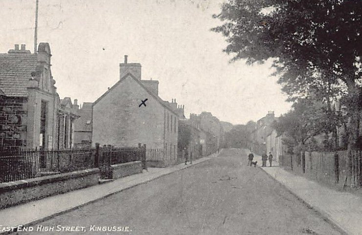 Scotland Kingussie East End High Street Vintage A4 Photo Print