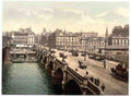 Scotland Lanarkshire Glasgow Bridge Vintage A4 Photo Print