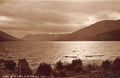 Scotland Loch Earn At St Fillans Vintage A4 Photo Print
