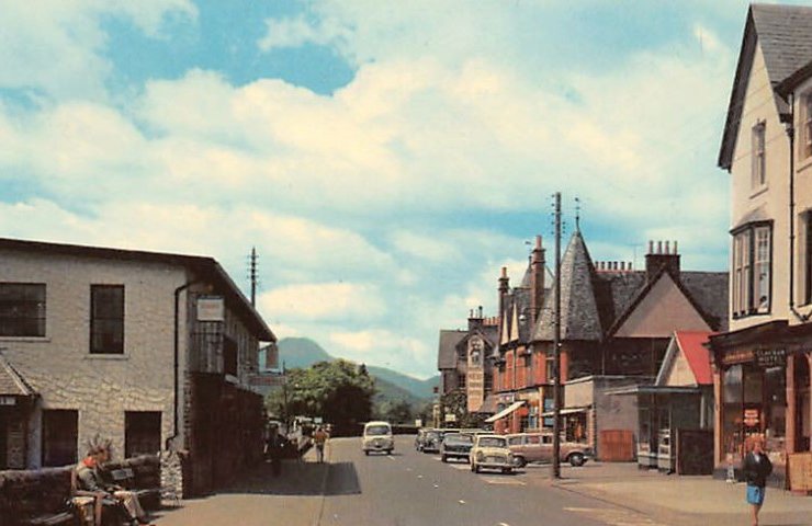 Scotland Perthshire Aberfoyle Trossachs Vintage A4 Photo Print