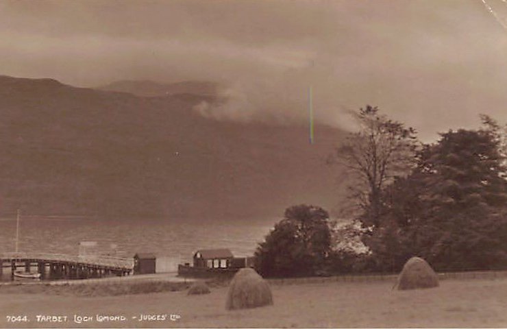 Scotland Tarbet Argyll Loch Lomond Publ Judges 7044 Vintage A4 Photo Print