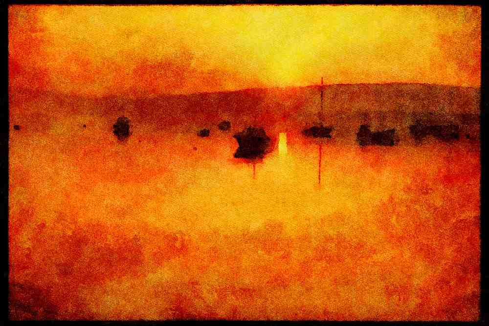 Scotland UK 231010 Tobermory, Mull A4 Limited Edition Watercolour Print