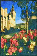 Scotland UK 231013 Aberdeen A4 Limited Edition Watercolour Print