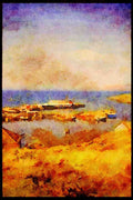 Scotland UK 231028 Mallaig Harbor A4 Limited Edition Watercolour Print
