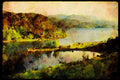 Scotland UK 231031 Glen Affric, Loch Beinn A'Mheadhain (Highland Region) A4 Limited Edition Watercolour Print