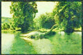 Scotland UK 231033 Lochness Monster A4 Limited Edition Watercolour Print