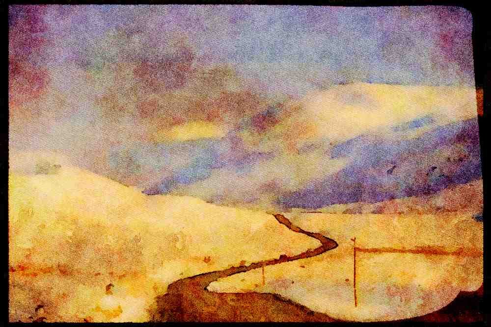 Scotland UK 231037 Glenshee A4 Limited Edition Watercolour Print