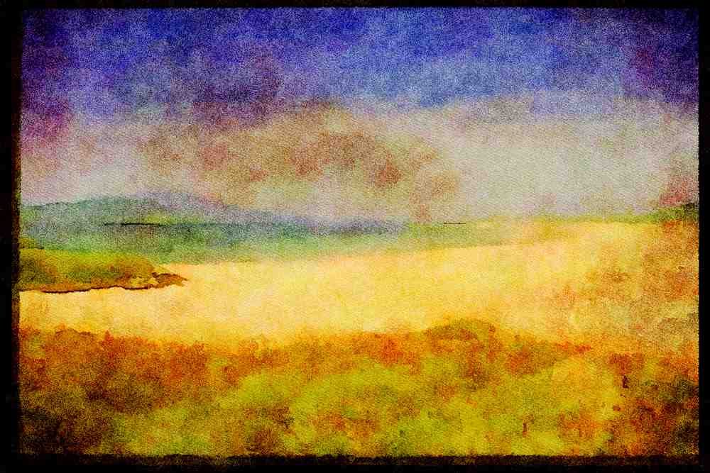 Scotland UK 231045 Seilebost, Isle Of Harris A4 Limited Edition Watercolour Print