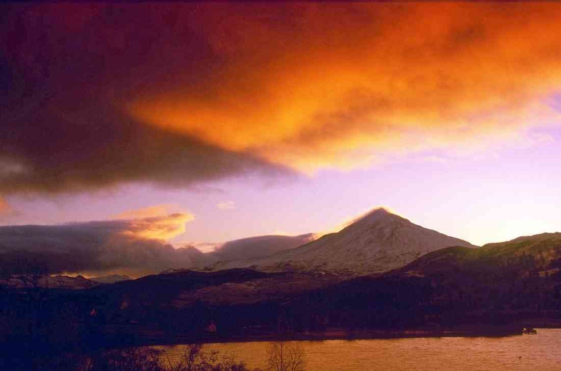 Scotland UK 231053 Loch Rannoch And Schiehallion A4 Photo Print
