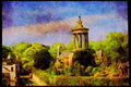 Scotland UK 231093 Burns Monument, Alloway A4 Limited Edition Watercolour Print