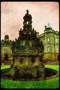 Scotland UK GB 092007 Edinburgh, Castle Area A4 Limited Edition Watercolour Print