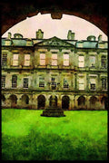Scotland UK GB 092008 Edinburgh, Castle Area A4 Limited Edition Watercolour Print