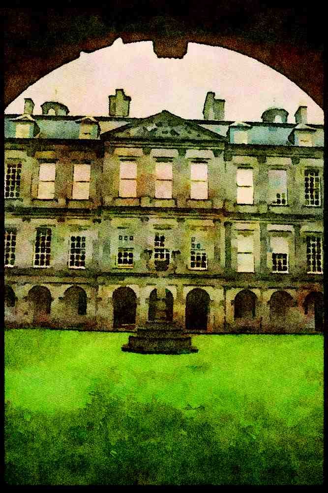 Scotland UK GB 092008 Edinburgh, Castle Area A4 Limited Edition Watercolour Print